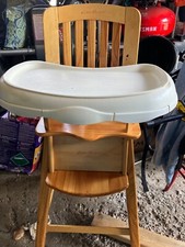 Eddie Bauer wooden high chair