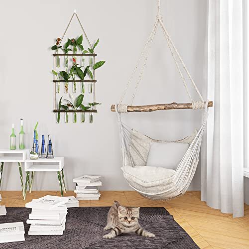  Wandbehang Vermehrungsstationen mit Holzständer 5 14" L x 14" B x 35" H braun - Bild 6 von 7