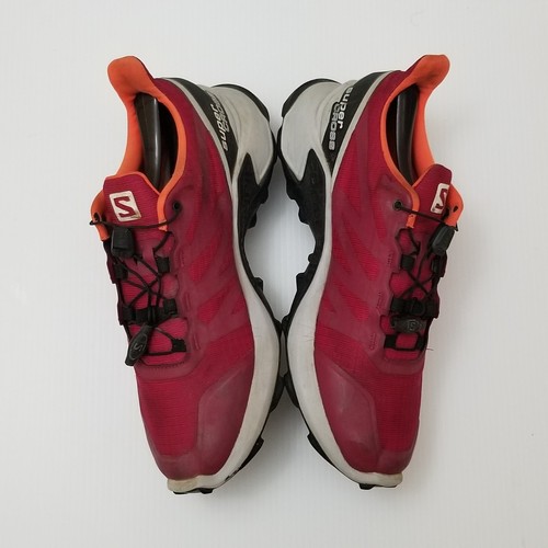 Salomon Supercross Women’s Trail Running Shoes Size 8.5 Fuchsia Athletic Hiking - Afbeelding 5 van 14