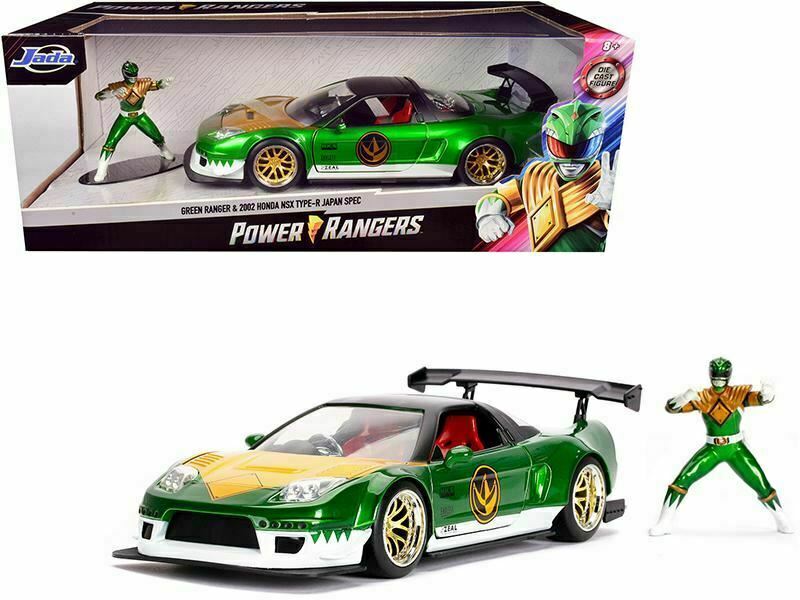 JADA TOYS 1:24 Diecast Car - POWER RANGERS Green Ranger JADA TOYS 1:24 Diecast Car - POWER RANGERS Green Ranger