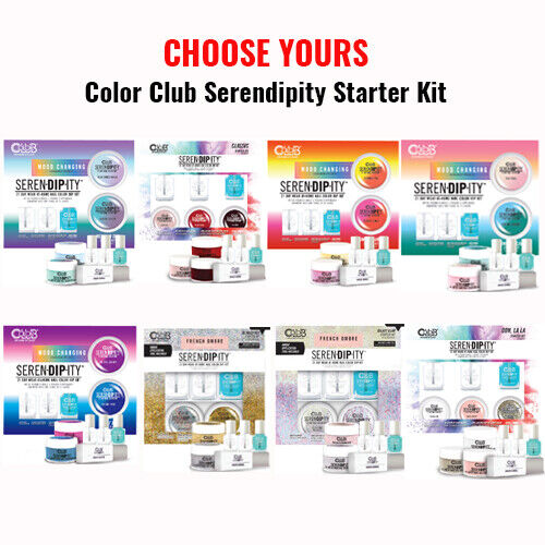 Color Club - Serendipity Nail Dip Pulver Starter Kit - WÄHLEN SIE IHR KIT - Bild 1 von 9
