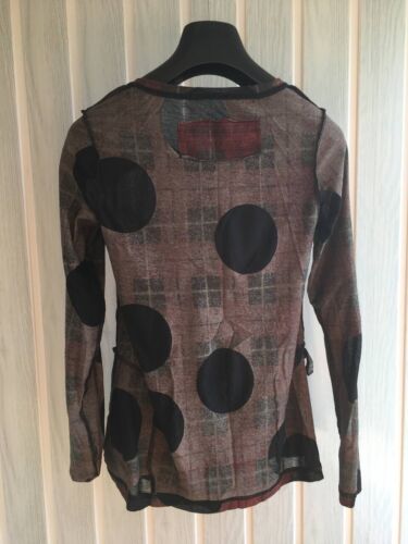 Rundholz Black Label Mesh Multicolor Fit & Flare Polyester Longsleeve Size S - Picture 4 of 24