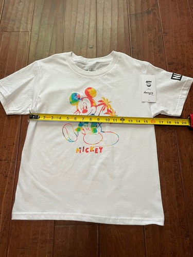 Seltenes NEFF Disney Mickey Mouse Shirt Batik weiß JUGEND S Small Neu mit Etikett NEU - Bild 3 von 5