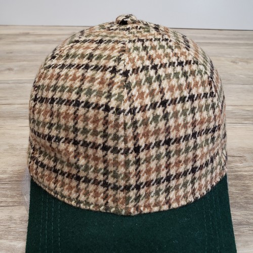 Gap Kids Houndstooth Baseball Cap Hat L/XL Wool Blend 55-57 CM Stap Back Adj - Picture 2 of 10