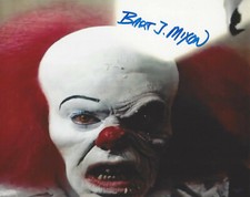 BART MIXON SPECIAL EFFECTS MAKE-UP ARTIST SIGNED 'IT' PENNYWISE 8X10 PHOTO F COA