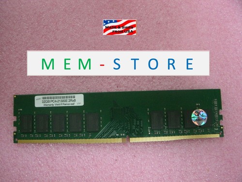 32GB ECC UDIMM DDR4-2666MHz RAM Memory for ASrock X470D4U Ryzen 2nd and 3rd Gen - Picture 1 of 5