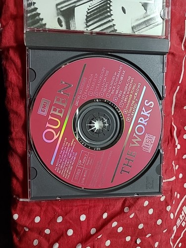 Queen The Works CD ORIGINAL EARLY PRESS! Capitol CDP7460162 Freddie Mercury RARE - Picture 4 of 6