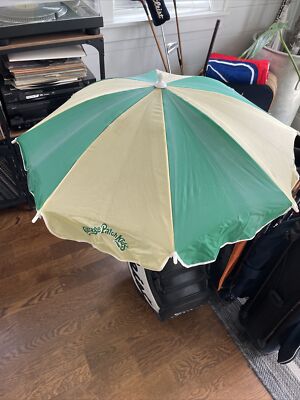 Vintage Cabbage Patch Kids Beach Pool Patio Stroller Umbrella 36
