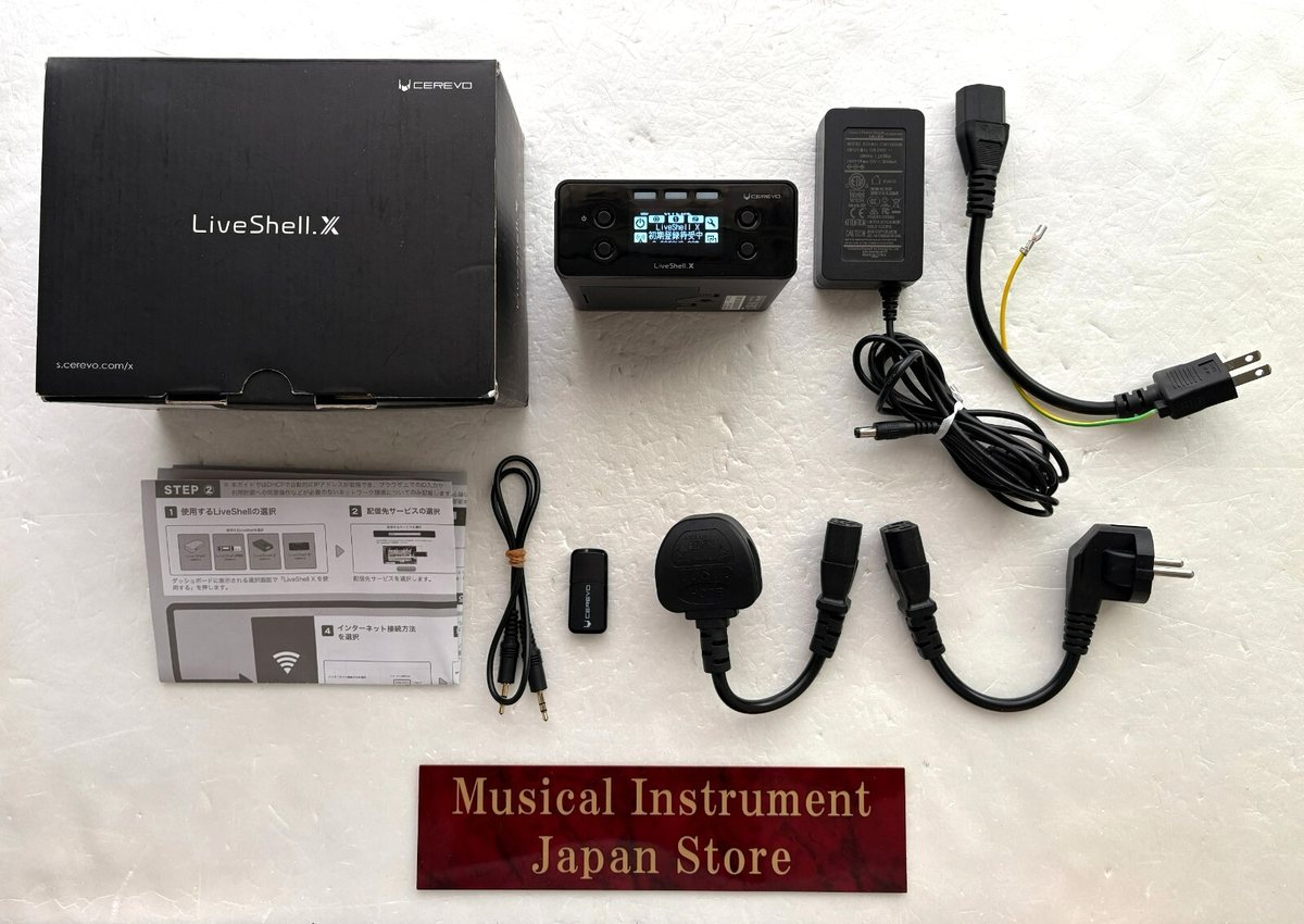 Cerevo LiveShell X CDP-LS04A PC-Less Live Streaming and Cerevo LiveShell X CDP-LS04A PC-Less Live Streaming and