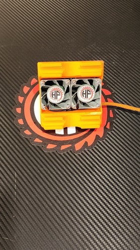 VENTILA HYPERFLOW DOPPIA VENTOLA DI RAFFREDDAMENTO RC COMPATIBILE CON TRAXXAS X-MAXX 56MM - Foto 19 di 27