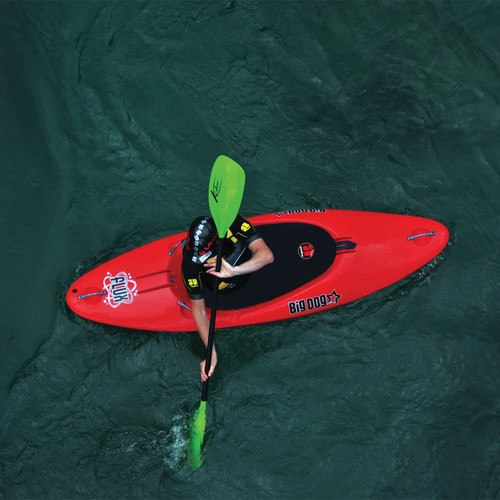 Nookie Shock Deck Neoprene Kayak Spray Deck Facile On/Off Basic Super Elasticizzato - Foto 2 di 3