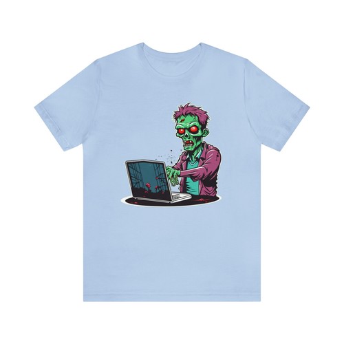 Zombie it guy software developer programmer nerd halloween gift for him bae - Picture 30 of 45