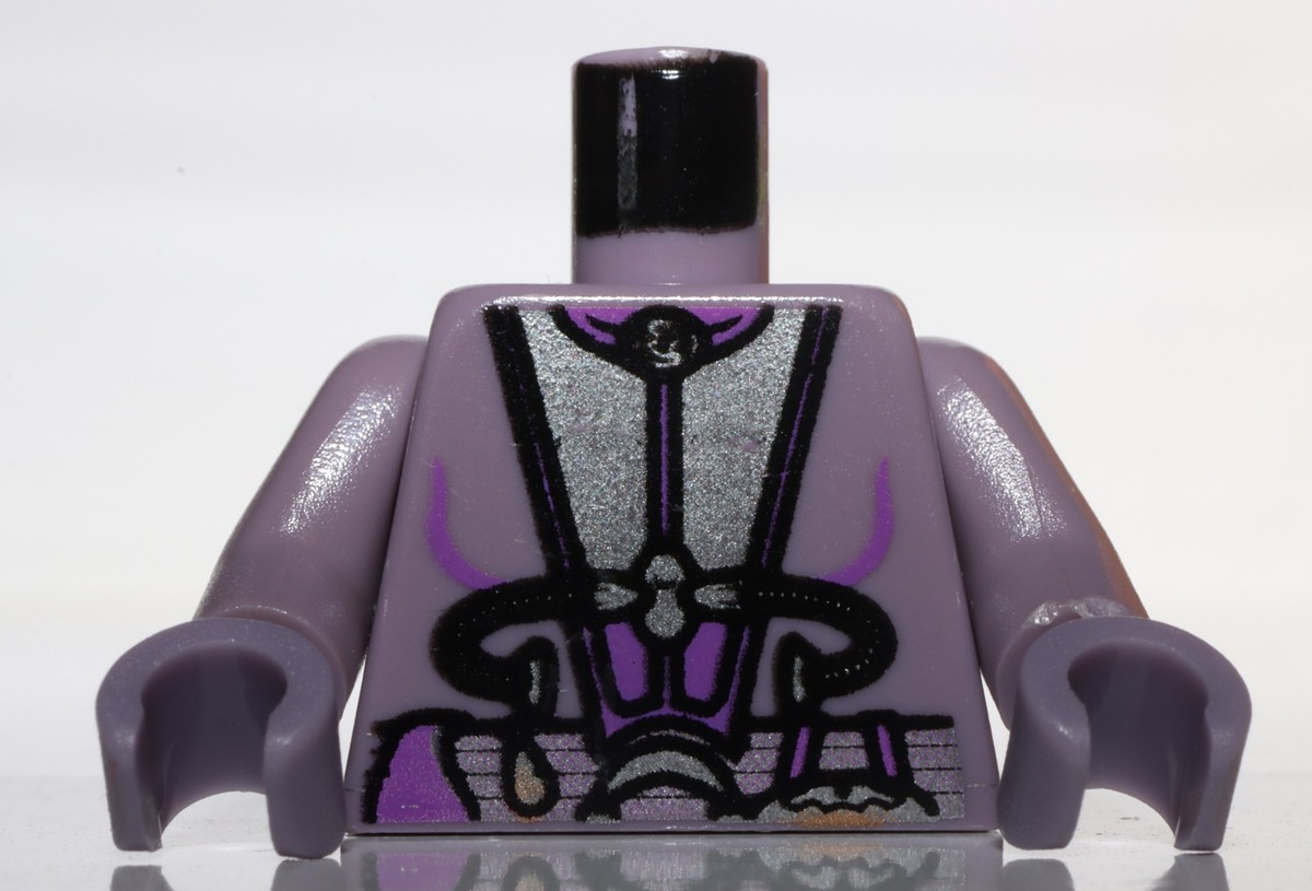 Lego Star Wars Sand Purple Torso Silver and Purple Utility Gear