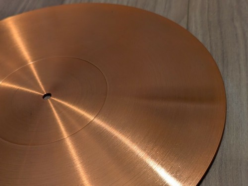 Micro Seiki CU-180 Copper Turntable Mat for professional Excellent - Picture 5 of 9