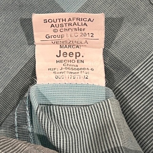 Jeep Classic Collection Men's Short Sleeve Button Up Shirt Blue Size S - Picture 6 of 6