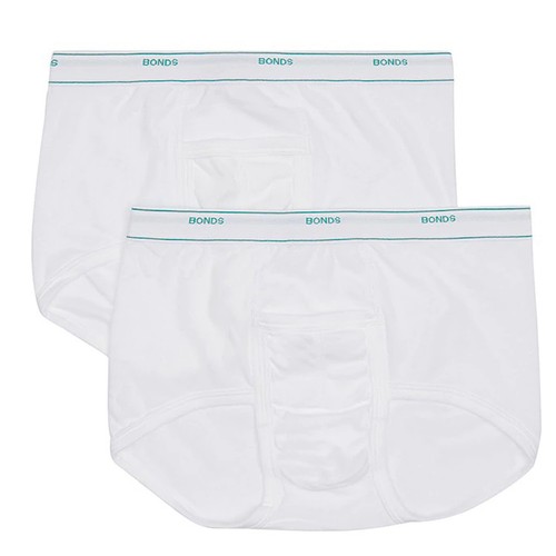 Bonds Men Extra Support Brief Boxer Short Comfy Undies Underwear Bulk M810 White - Picture 10 of 13