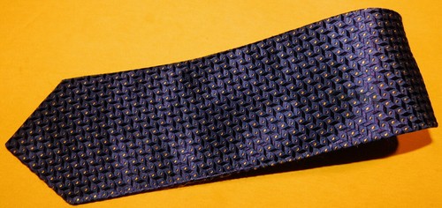 HERRENKRAWATTE LES COPAINS HERGESTELLT IN ITALIEN LILA/GOLD PUNKTE MOTIV - KRAWATTEN - KRAWATTEN
