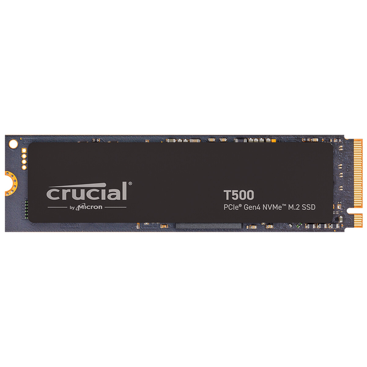 Внутренний игровой SSD-накопитель Crucial T500 PCIe Gen4 NVMe M.2 #CT1000T500SSD8