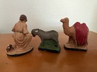 9 pc Vtg Christmas NATIVITY SCENE  Plaster Chalkware  Handpainted — photo 5