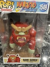 Funko Pop Jumbo 10” Son Goku 1549 TargetCon Exclusive Naruto Shippuden 4 Tails