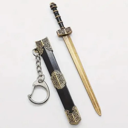 Premium Ancient Chinese Mini Sword Keychain Sword Keyring Katana Gift UK Seller - Picture 12 of 22