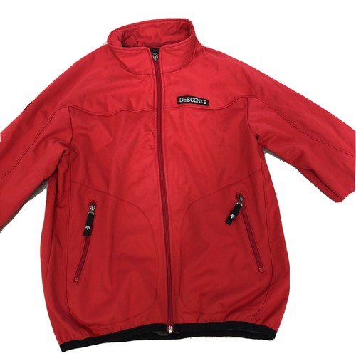 Descente Women’s Red Waterproof Outdoor Jacket US 14 Womens? Girls? Fleece Lined - Picture 12 of 12