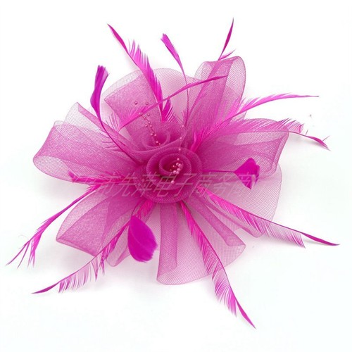 Tocado de Pluma Prendas para el torso Sombrero Para mujeres Hechos a Mano Boutique Accesorios para el Cabello - Imagen 21 de 21