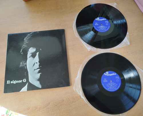 Disco LP 33 Giri Giorgio Gaber il Signor G Doppio LP SCLP 23.004/5 CDG3 - Picture 2 of 2