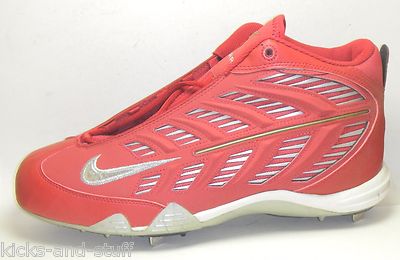 New Nike Air Zoom 40-40 Metal Baseball Cleats Vintage Sz 13.5 Red ... New Nike Air Zoom 40-40 Metal Baseball Cleats Vintage Sz 13.5 Red ...