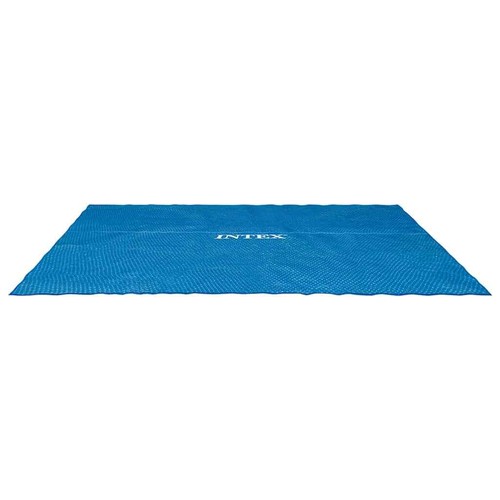 INTEX Solar Poolabdeckung Poolplane Solarplane Pool Abdeckplane Blau Polyethylen - Bild 2 von 4