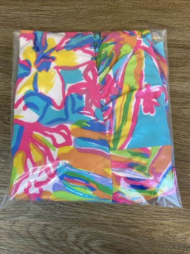 Lilly Pulitzer Sienna Halter Mini Dress Chain Straps Haze Sea Blue Summer SMALL - Picture 23 of 23