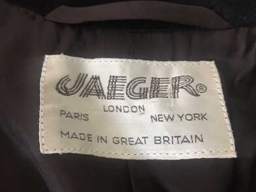 Jaeger London Woman's Suit Jacket Pants Skirt 100% WOOL Brown ~ Sz 8 ~ ELEGANT ~ - Picture 6 of 6