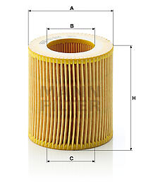 HU 816 x MANN-FILTER Ölfilter für,ALPINA,BMW,BMW (BRILLIANCE) - Bild 1 von 1