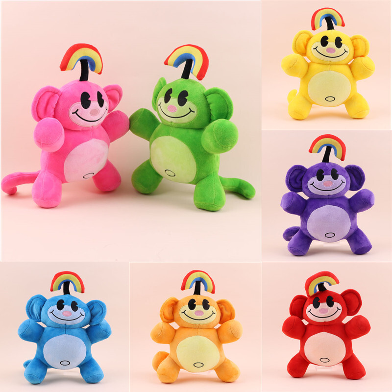30cm Kids Next Door Rainbow Monkey Plush Toy Animation Kids Plushie Kids Gifts | eBay