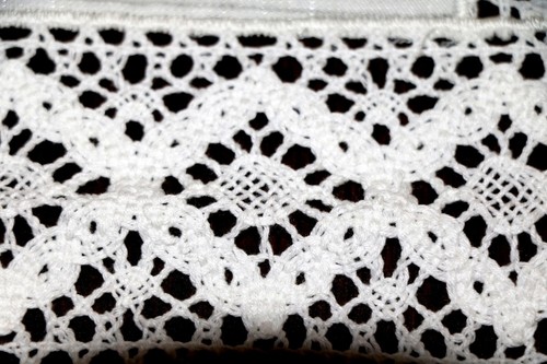 Hecho a mano único bordado mantel lino decoración multicolor vintage 135x90cm - Imagen 9 de 17