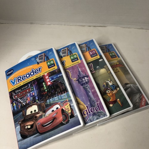 vtech V.Reader Interactive E-Reading Cartridge Tangled KF Panda 2 Cars Scooby Do - Picture 10 of 10