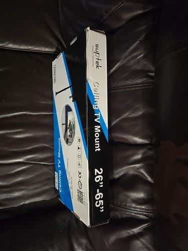 Greenstell Ceiling TV Mount with Power Outlet TV Mount for 26-65 inch TVs T - Picture 3 of 3