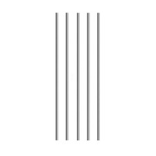 5 PCS 304 Stainless Steel Rods 2.5mm x 300mm Solid Bar for DIY Craft