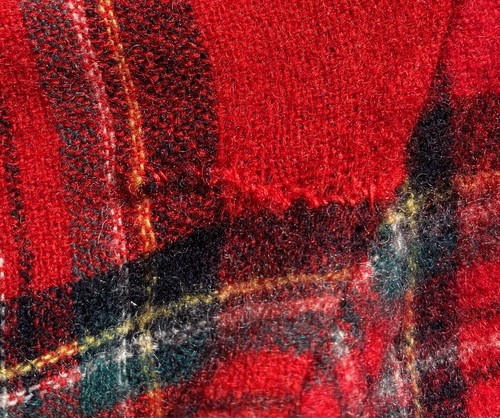 VTG 90’s Gander Mountain 100% Wool Plaid Distressed Flannel Shirt Men’s XL Tall - Picture 9 of 10