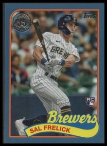 2024 Topps Series 1 - 1989 Topps Baseball Sal Frelick #89B-9 (RC) Blue Border