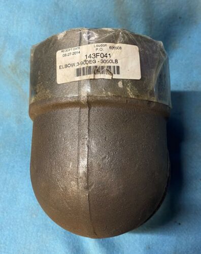 VALUE COLLECTION 3" NPT, 90° ELBOW PIPE FITTING, CLASS 3000 - Picture 2 of 4