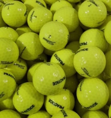 Titleist ""TOUR PRACTICE"" Golfbälle - 12 Bälle - NEU!!!! 5A Zustand