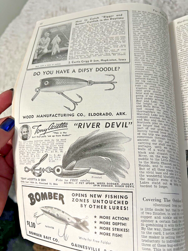 1948 März Pelz-Fisch-Spiel Harding's Magazin tolle Anzeigen/Artikel - Bild 13 von 13