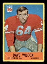 1967 Philadelphia Football #178 Dave Wilcox GD *e1