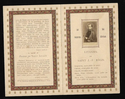 PIOUS IMAGE LITANIES OF SAINT J F