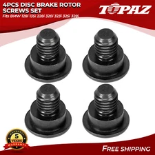 4pcs Disc Brake Rotor Set Screws For BMW E36 E46 E82 E88 34211161806