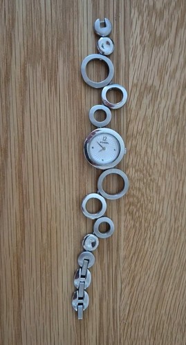 Reloj Pulsera Fossil Todo Acero Inoxidable Redondo Resistente al Agua 50 M Ajustable - Imagen 2 de 20