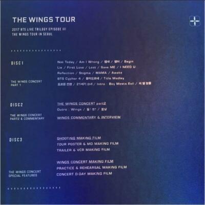 BTS WINGS ツアー IN SEOUL DVD BTS THE WINGS TOUR IN SEOUL LIVE TRILOGY EPISODE III DVD SET
