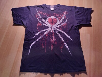 Bleeding Through Legion Of Venom Vintage M Metal Metalcore T-Shirt Rock Merch