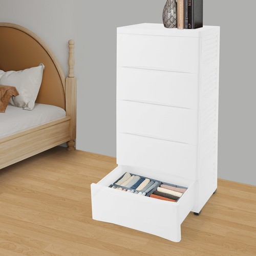 5 Tiers Storage Dresser Bedroom Dresser with Drawers, Home Qrganizer Cabinet - Picture 9 of 66